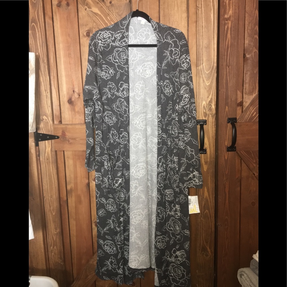 NWT Sarah Gray & tan duster
